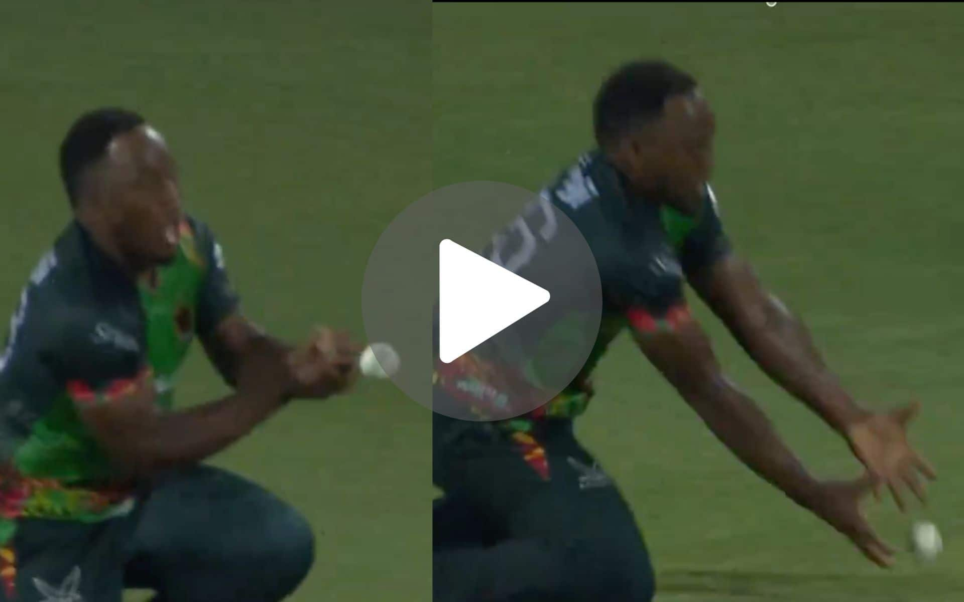 [Watch] Two Dropped Catches, One Misfield; Odean Smith's Disastrous Night On The Field In CPL 2024